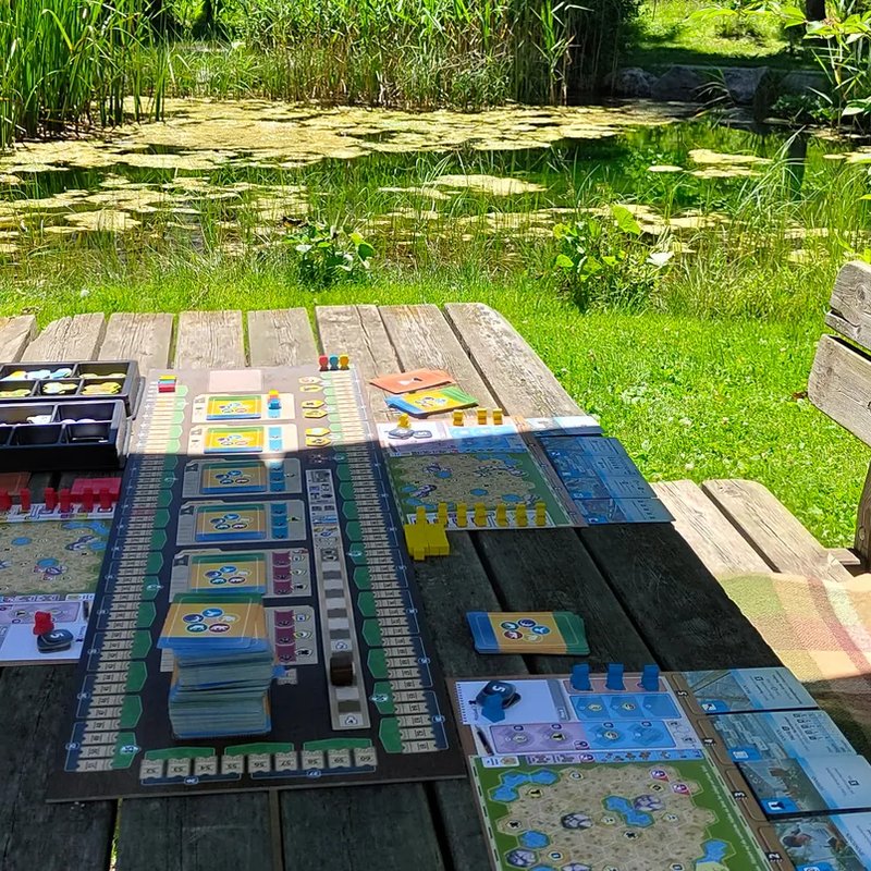 Infográfico Elite Boardgamers sobre o jogo Ark Nova