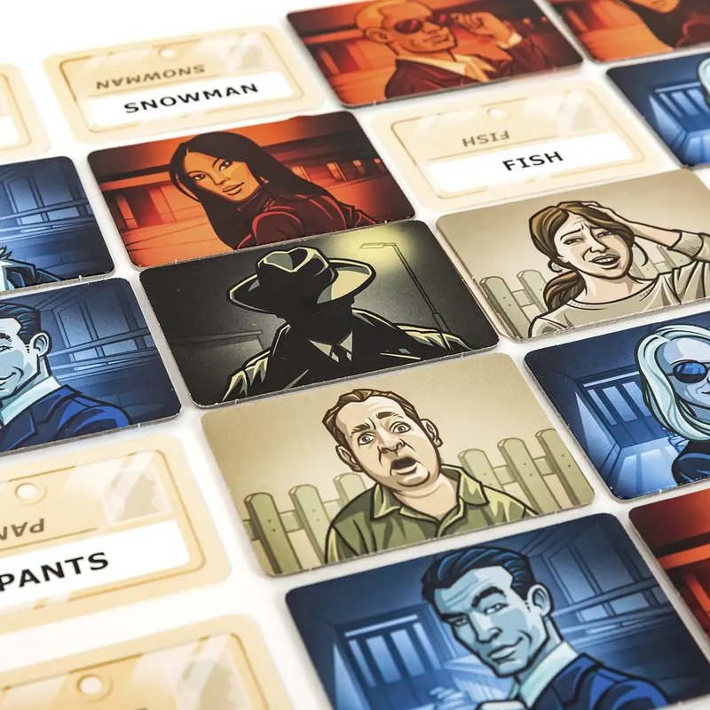 Infográfico Elite Boardgamers sobre o jogo Codenames