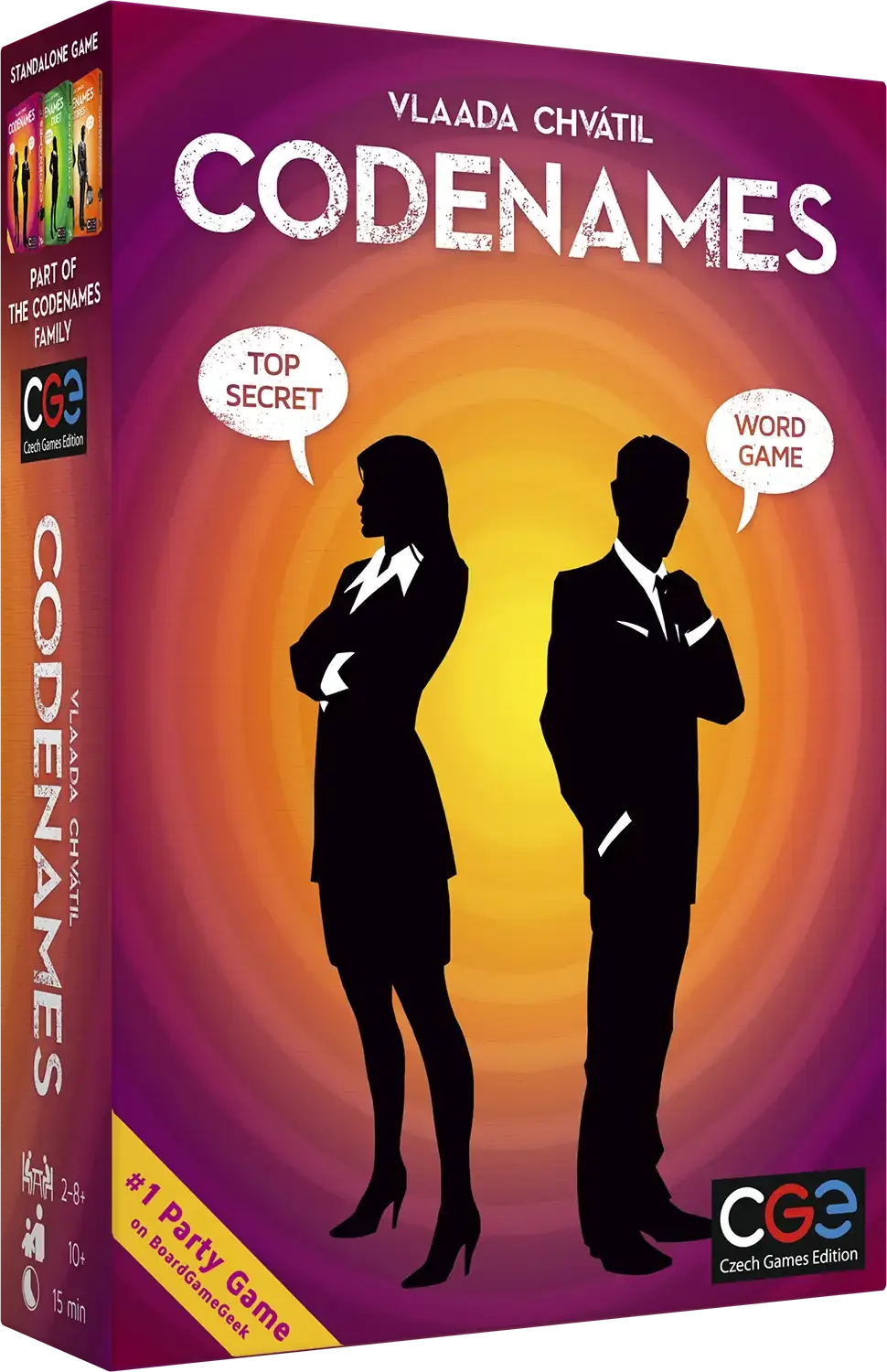 Codenames: caixa do jogo