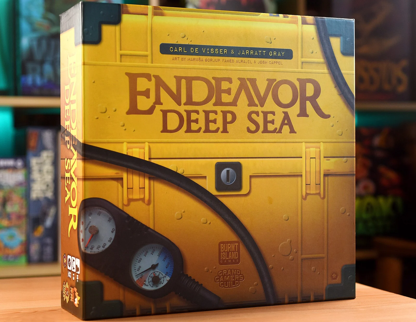 Endeavor: Deep Sea: caixa do jogo