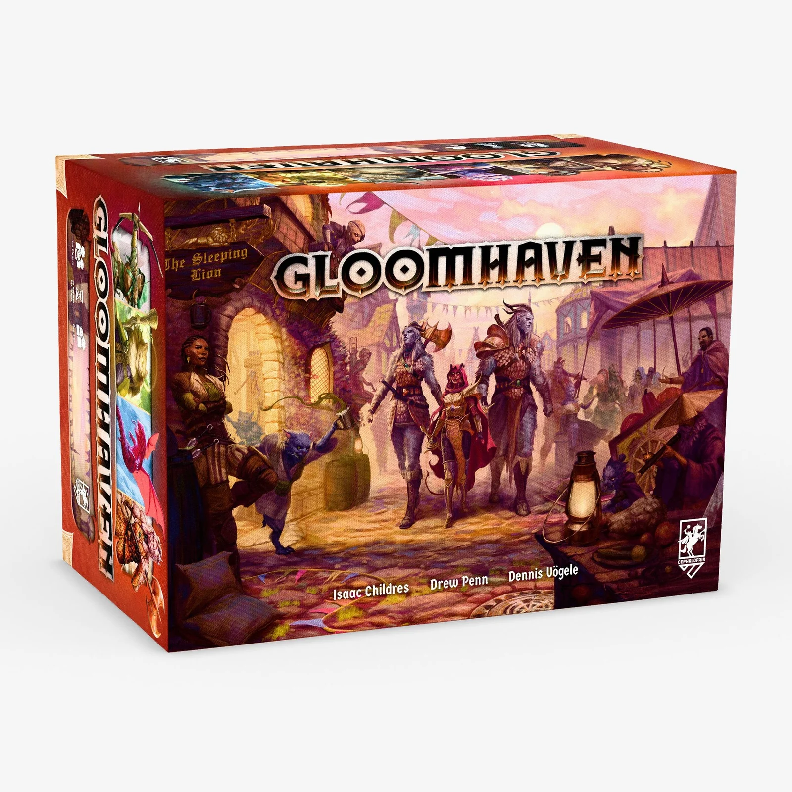 Gloomhaven: caixa do jogo