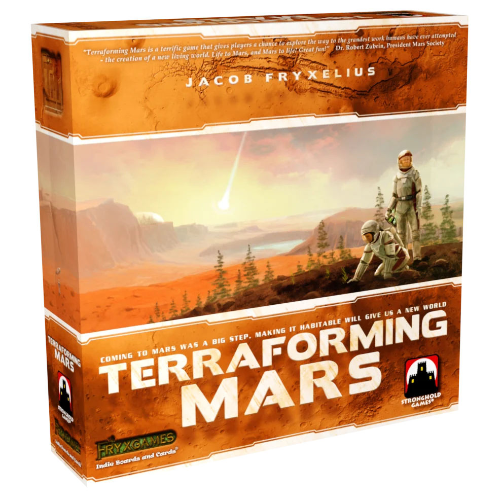 Terraforming Mars: caixa do jogo